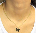 Butterfly Pendant Necklace