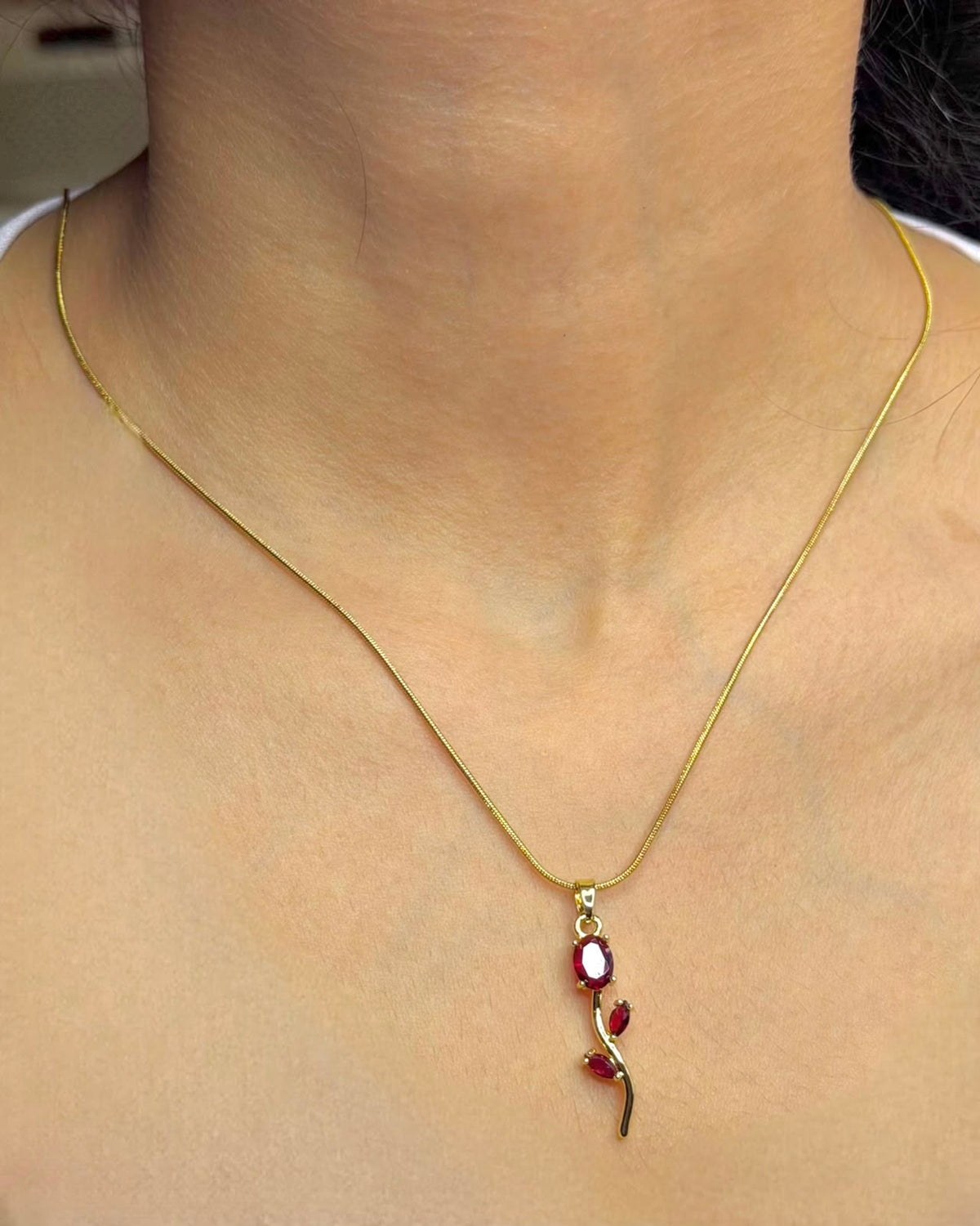 Crystal Pendant Necklace