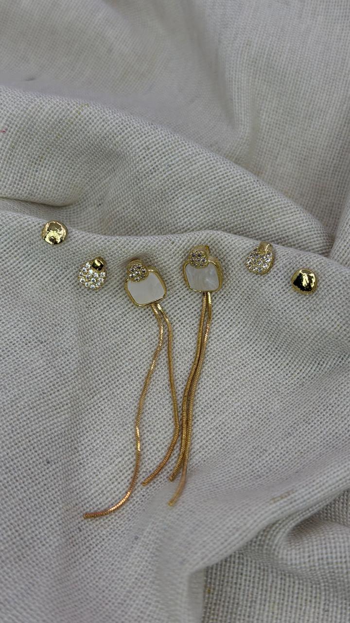 Thread Drop Earrings