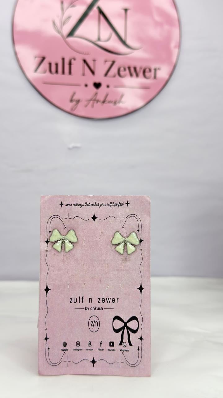Bow Stud Earrings
