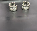 Crystal Huggie Earrings
