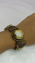 Antique-Style Bracelet Watch