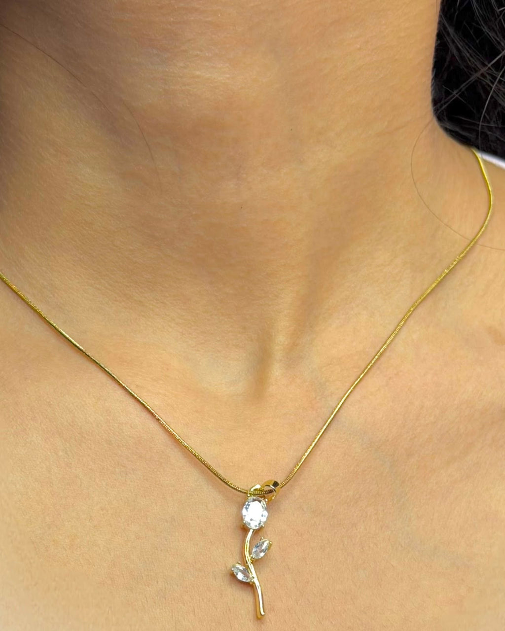 Crystal Pendant Necklace