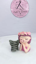 Matte Butterfly Hair Claw Clip – Taupe Grey