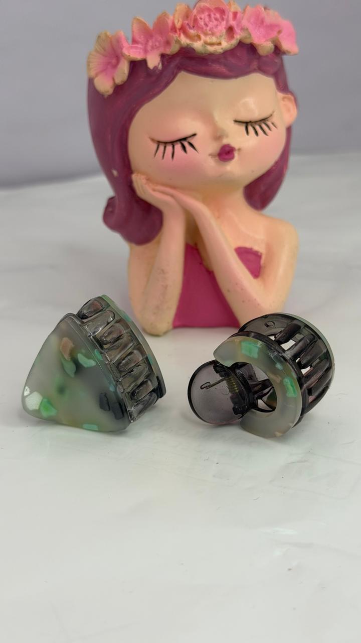 Mini Hair Claw Clips – Set of 2