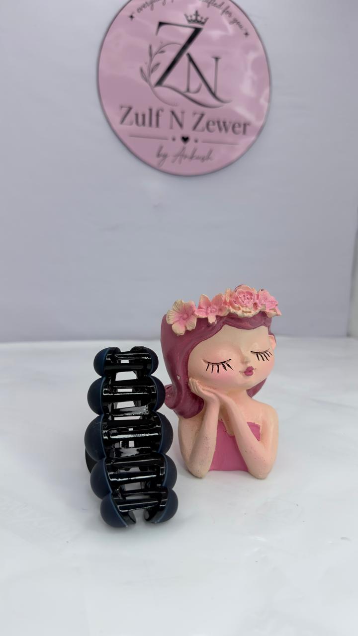 Matte Bubble Hair Claw Clip | Strong Hold Hair Claw for Women & Girls