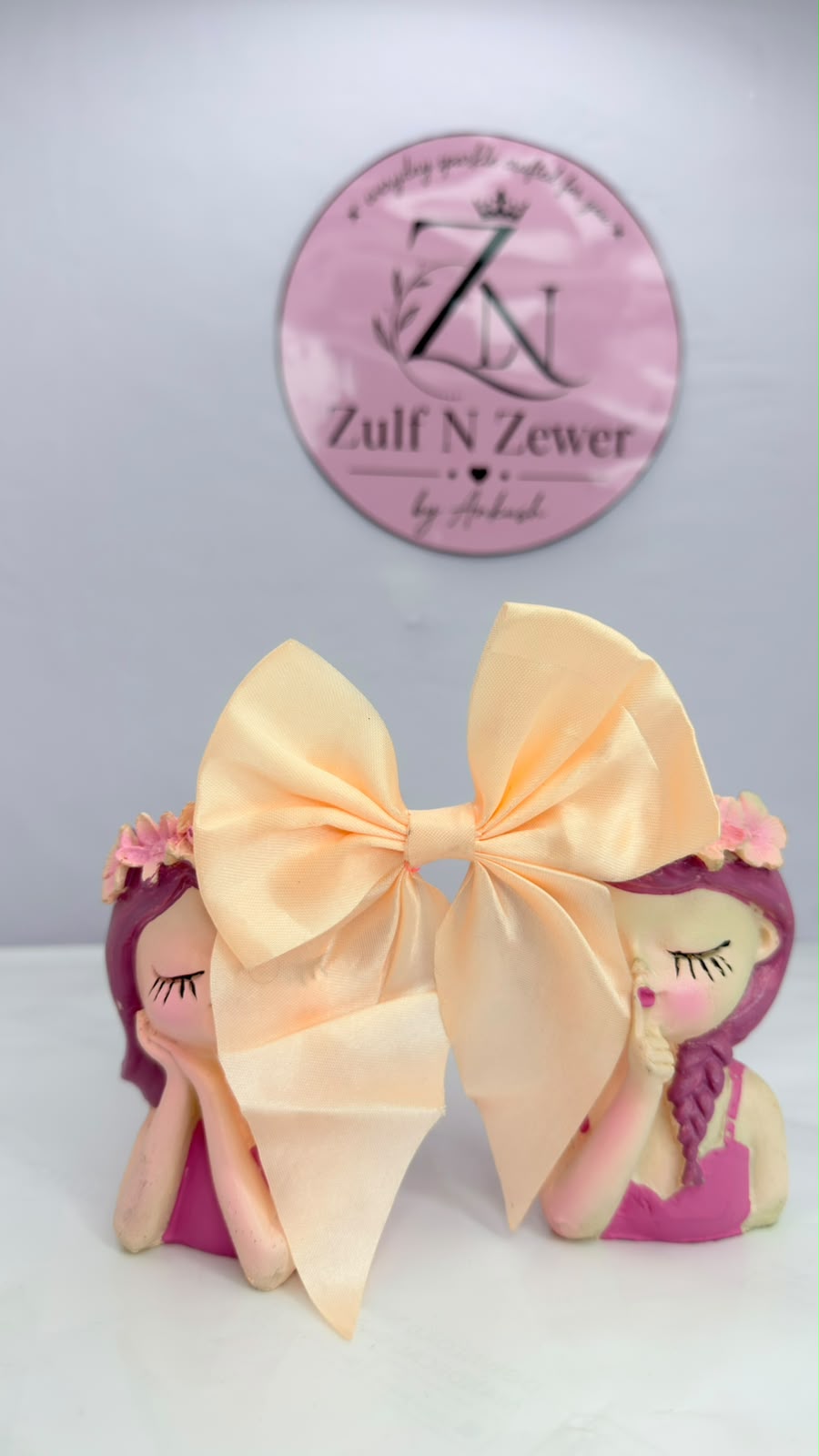 Elegant Bow Hair Clip Combo Set | Printed Organza & Satin Hair Bows